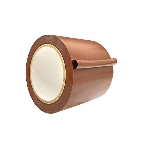 Wod Tape PVC, Dark Brown, 4 inch (96mm) W., 6 mil Thickness, 12 PK WOD VTC366-04000-12-36-DBR - main