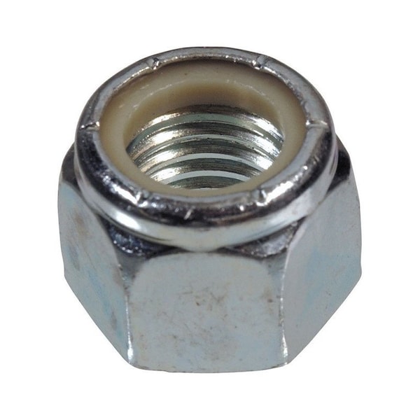Hillman M6-1.00 mm Zinc-Plated Steel Metric Nylon Lock Nut, 50PK 915492 - main