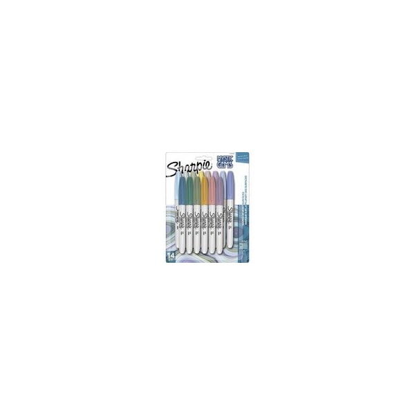Sharpie Mystic Gems Permanent Markers, Fine Marker Point, Multi Ink, 4PK 2142705 - main
