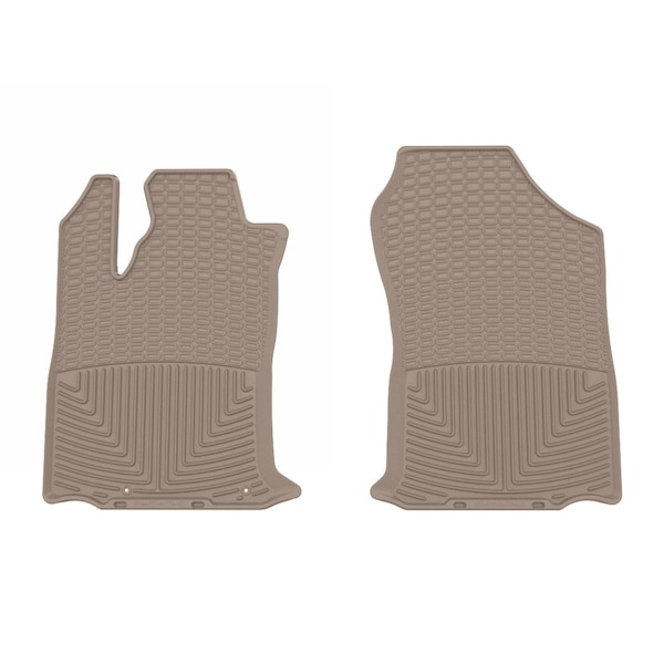 Weathertech Tan, Front All Weather Floor Mats W667TN - main