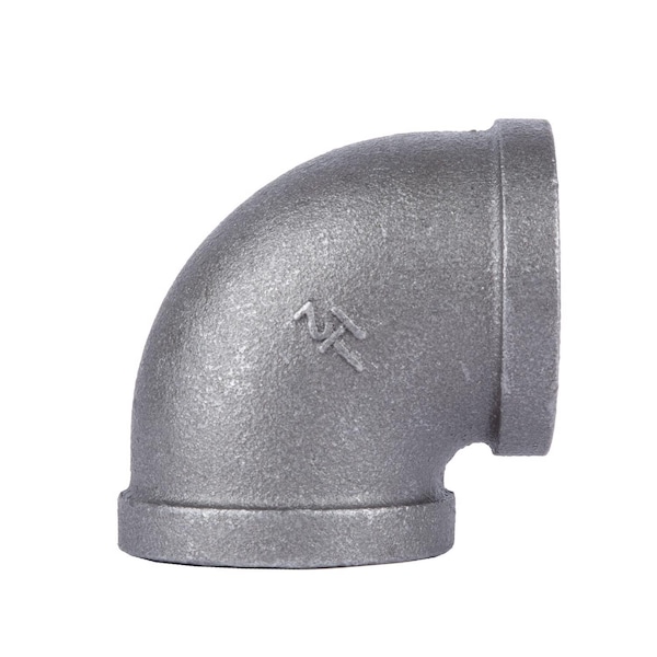 B & K STZ Industries 1-1/2 in. FIP each X 1-1/2 in. D FIP Black Malleable Iron 90 Degree Elbow 310UE90-112 - main