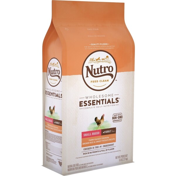 Nutro Wholesome Essentials 5 Lb. Chicken Brown Rice & Sweet Potato Small Breed Adult Dry Dog Food 792331 - main