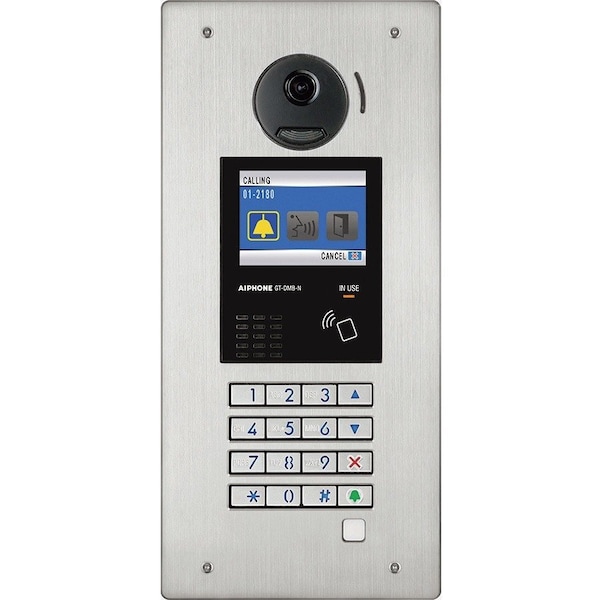 Aiphone Video Entry Station, 5-7/8"W x 12-55/64"H GT-DMB-N - main