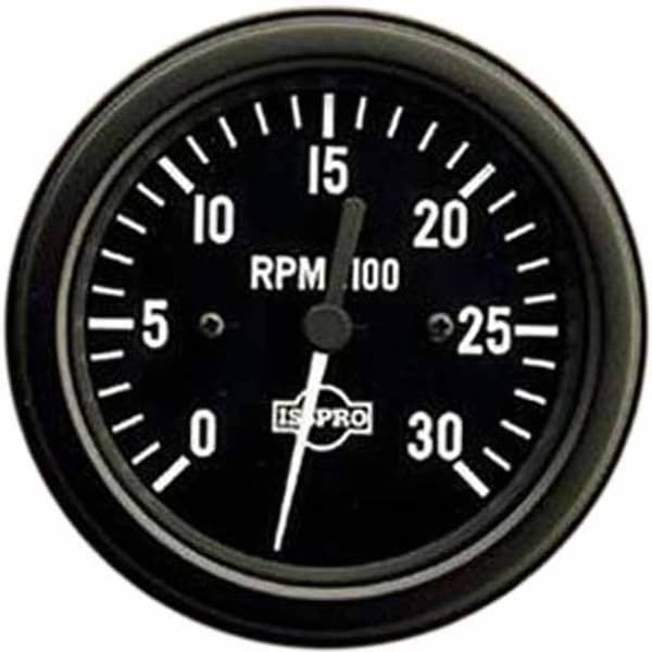 Ilc PETERBILT 379 YEAR 1999 3.375IN ELECTRIC TACHOMETER 0-3000 RPM W BLACK BEZEL Heavy Duty Replacement PETE 379 1999 3.375IN ELECTRIC TACHOMETER 0-3000 R - main