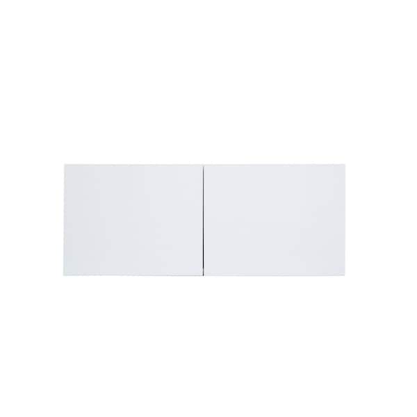 Cambridge Radiance 30in.Wx12in.Dx12in.H Ready to Assemble Slab Wall Bridge Kitchen Cabinet in White Gloss SA-W3012-WG-KIT - main