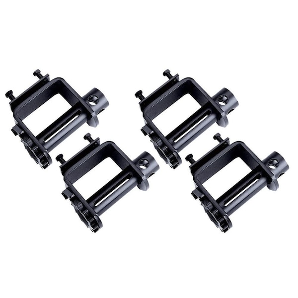 Mytee Products Heavy-Duty Portable Bolt-On Trailer Winch w/ Black Powder Coating - 16,500 lbs, 4PK WinchBx4 - main