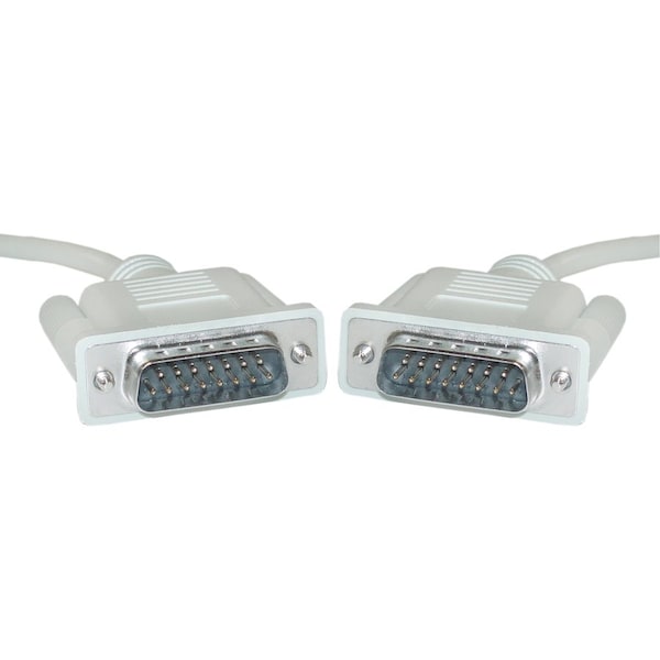 Cable Wholesale Apple/Mac Monitor Cable, DB15 Male, 15 Conductor, 10 foot 10D2-01110 - main