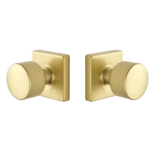 Emtek Residential Door Knobs Passage Satin Brass EE3110PGSB - main
