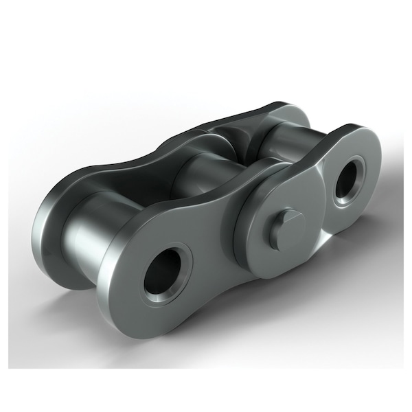 Hkk Chain British Standard Double Pitch Offset Link, #05B chain, 0.315 P, 0.091 Dia Pin BS05BRHL1 - main