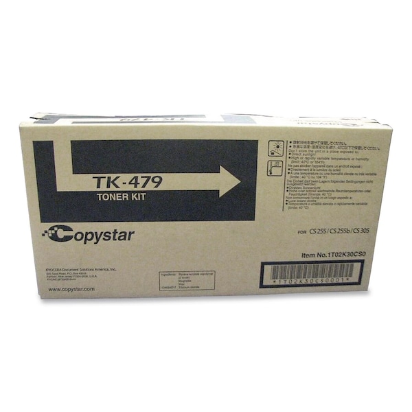 Kyocera Toner, 15,000 Page-Yield, Black TK479 - main