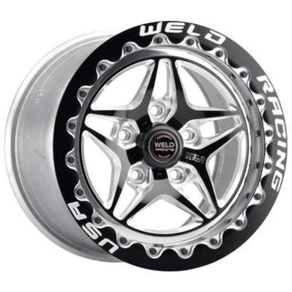 Weld 3.18 in. 17 x 10 in. 5 x 4.5 Bolt Pattern 8.0 in. Back Space S81 Black Wheel 81LB7100A80F - main