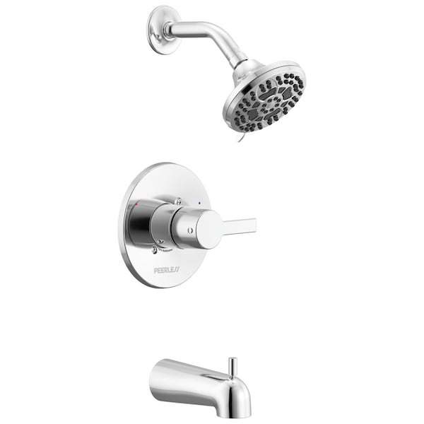 Peerless Flute Tub And Shower Trim Kit In Chrome PTT14412 - main