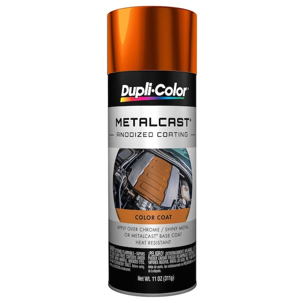 Vht Paint Metalcast Heat Resistant To 500 Degrees Fahrenheit; Orange Anodized; Aerosol Can; 11 Ounce MC205 - main