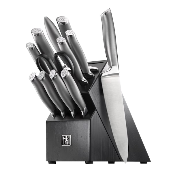 Henckels Modernist 13-pc Knife Set with Block, Black, Stainless Steel 1014108 - main