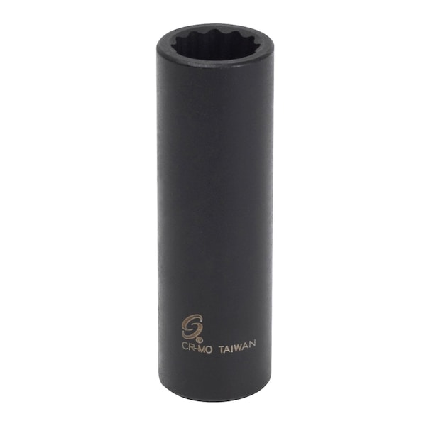 Sunex 3/8 in Drive 7/16 in 12-Point Deep Impact Socket 36803 - main
