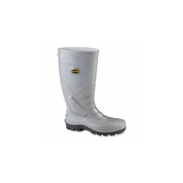 Oliver By Honeywell 16 in PVC Gumboots, size 8, Steel Toe, Green 821-22205-GRY-080 - main
