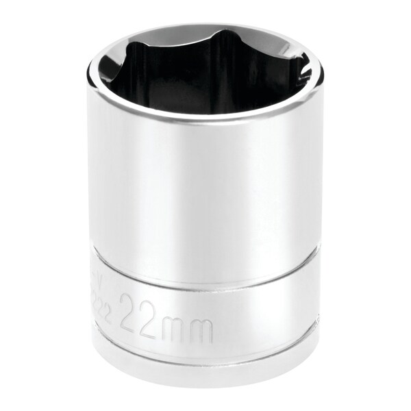 Performance Tool 1/2 In Dr. Socket 22Mm, W32222 W32222 - main