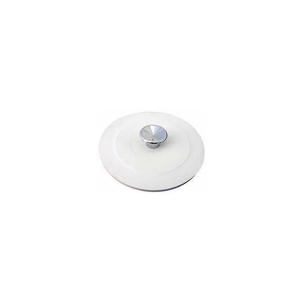 Larsen Supply Co. Garbage Disposal Stopper, White Rubber 771791 - main