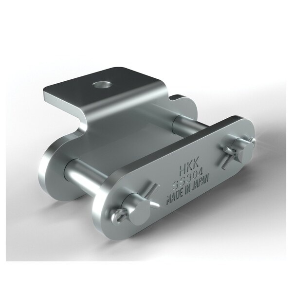 Hkk Chain HKK A-1 Cottered Double Pitch Conveyor Connecting Link, C2080H chain, 2 P, .312 Pin, 304SS SC080CCLA1 - main