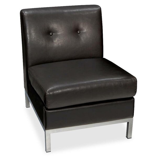 Office Star Collection: Wall Street Chair, Espresso Seat, Espresso Back, 23" W 28" L 31" H, Armless WST51N-E34 - main