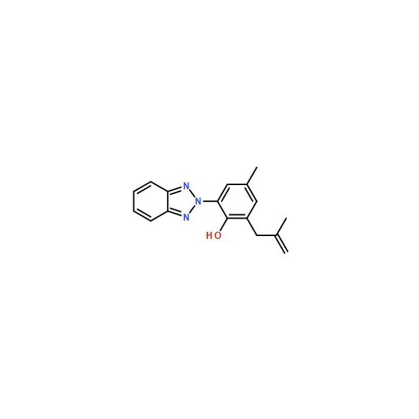 Ak Scientific 2-(2H-Benzotriazol-2-yl)-4-methyl-6-(2-methylprop-2-en-1-yl)phenol (1g), CAS 98809-58-6 Y1180-1g - main