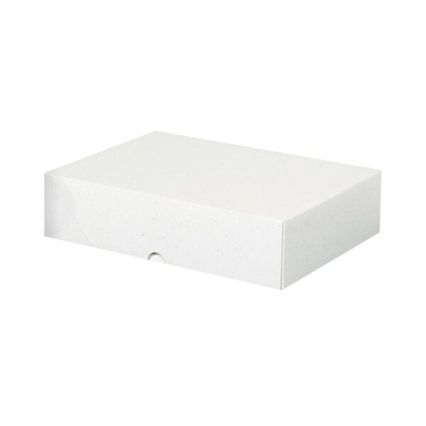 Partners Brand 8 5/8 in x 12 in x 3 in Stationery Folding Cartons, White, Fiberboard, 150 PK S1 - main