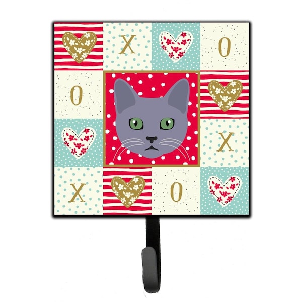 Carolines Treasures 4.25 x 1 x 7 in. Korat Cat Love Leash or Key Holder CK5124SH4 - main
