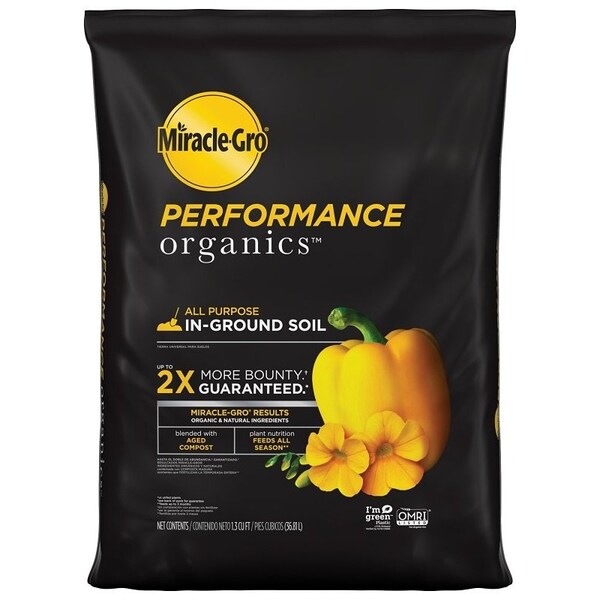Miracle-Gro Soil Organic In-Ground 1.3Cuft 45015430 - main
