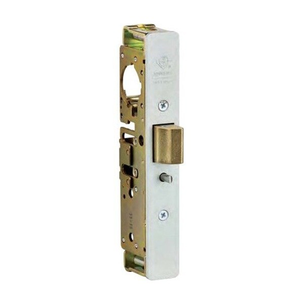 Adams Rite Heavy Duty Deadlatch 1-1/8" Right Hand; 2-5/8" Flat Mortised Strike Clear Anodized Aluminum 490036201628 - main