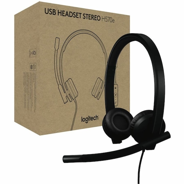 Logitech USB-C HEADSET STEREO H570E 981-001429 - main
