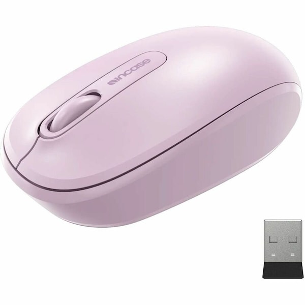 Microsoft Microsoft 1850 Mouse - Wireless - Light Orchid Pink U7Z-00021 - main