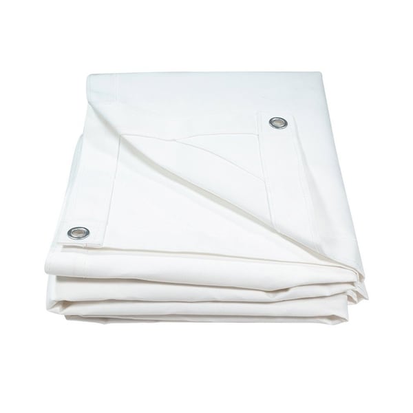 Mytee Products 12ft x 20ft Canvas Tarp - White CT12-20-W - main