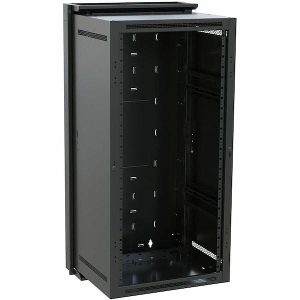 Middle Atlantic WALL RACK SECTIONAL FITS 20", DEEP EQUIP 24 RMU 42.00", BLACK FINISH DWR-24-22 - main