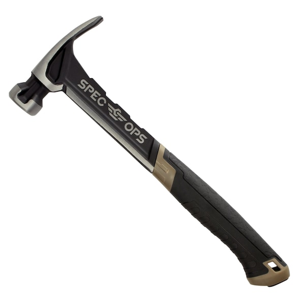Spec Ops 20 oz Rip Claw Nailing Hammer with Smooth Face, Shock-Absorbing Grip SPEC-M20SF - main