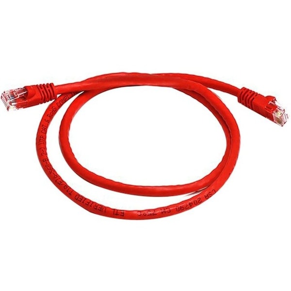 Monoprice CAT6 UTP ETHERNET CABLE_ 3FT RED 2297 - main