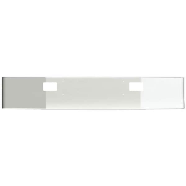 Ilc Replacement For Ford F650 Year 2006 18In Chrome Wrap Around Bumper 10 Gauge W/7.62In Tow And Bolt H WZ-ETKH-3 - main