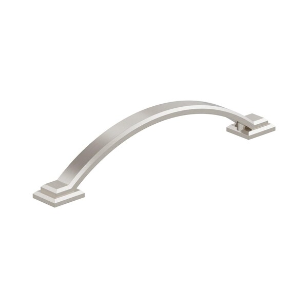 Amerock Sheffield 5-1/16 inch (128mm) Center-to-Center Satin Nickel Cabinet Pull, 10PK 10VMP37042G10 - main