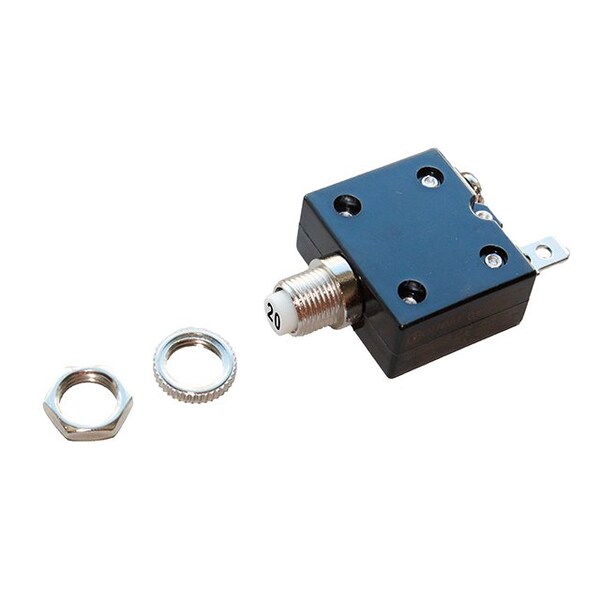 Optifuse Circuit Breaker, CBW58 Series, 50A, 250V AC, 1kA at 250V AC, 300A at 50V DC CBW58-HL4-20A-5C - main