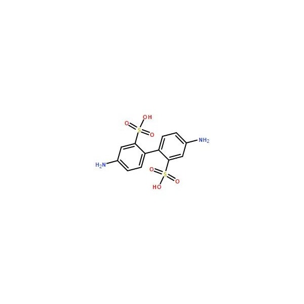 Ak Scientific Benzidine-2, 2'-disulfonic acid hydrate, cont. up to 30% water (5g), CAS 117-61-3 O730-5g - main