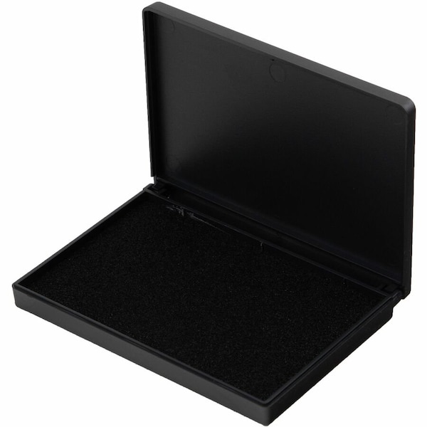 Charles Leonard CLI Stamp Pad, 2-3/4" x 4-1/4", Nontoxic, Reinkable, Black 92220 - main