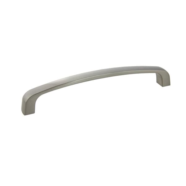 Pride Industrial 5-1/2in Modern Cabinet Pull with 5in Center to Center Satin Nickel Finish P82034SN - main