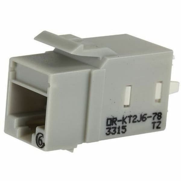 Ortronics 1 PORT KEYSTONE JACK CAT 6 KT2J6-78 - main