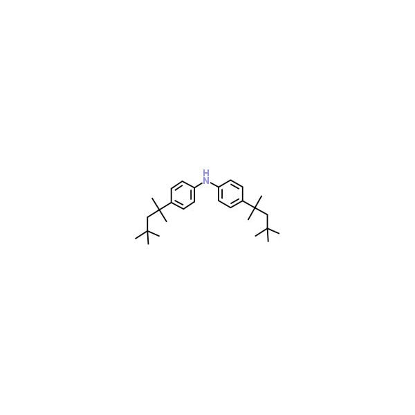 Ak Scientific Bis(4-(2, 4, 4-trimethylpentan-2-yl)phenyl)amine (1g), CAS 15721-78-5 E958-1g - main