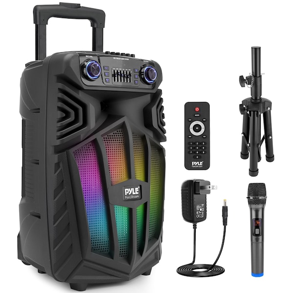 Pyle 1680W Portable Bluetooth PA Speaker PPHP152NSM - main