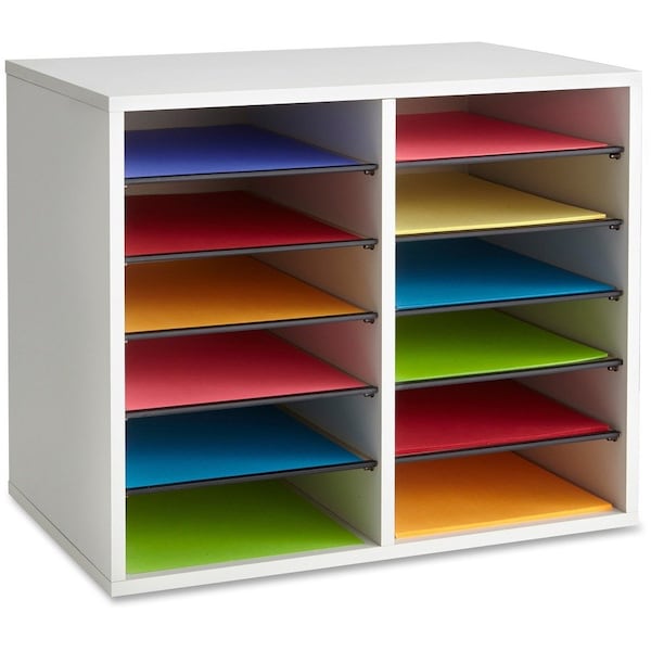 Safco Adjustable Literature Organizer, Gray 9420GR - main