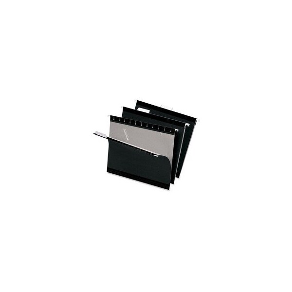 Pendaflex FOLDER, HANGING, LTR, 1/5, BLK, 25PK 415215BLA - main