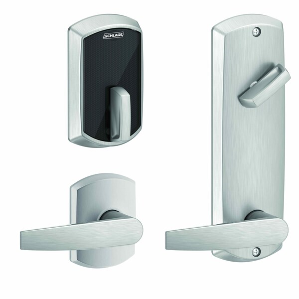 Schlage Electronics Schlage Electronic Control Smart Interconnected Lock UL Listed with Greenwich Trim and FE410FGRW512JUP626 - main