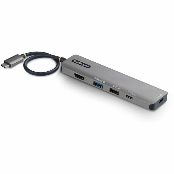 Startech.Com TRANSFORM ONE USB-C PORT INTO 4K 60HZ HDMI, 140W USB-C PD PASSTHROUGH, USB-C, AN 164B-USBC-MULTIPORT - main