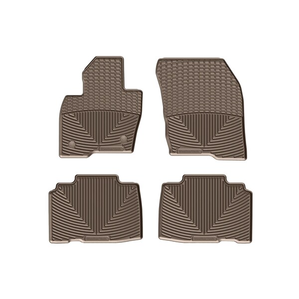 Weathertech Tan, Front and Rear All Weather Floor Mats W395TN-W396TN - main