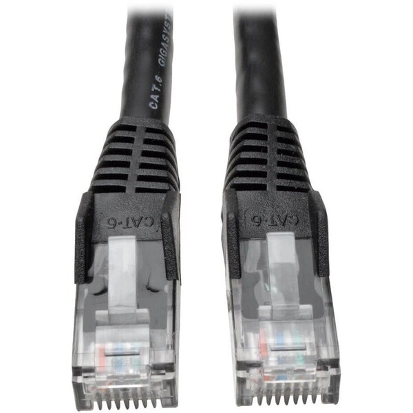 Tripp Lite Cat6 Cable, Snagless, Molded, Black, 10ft N201-010-BK - main